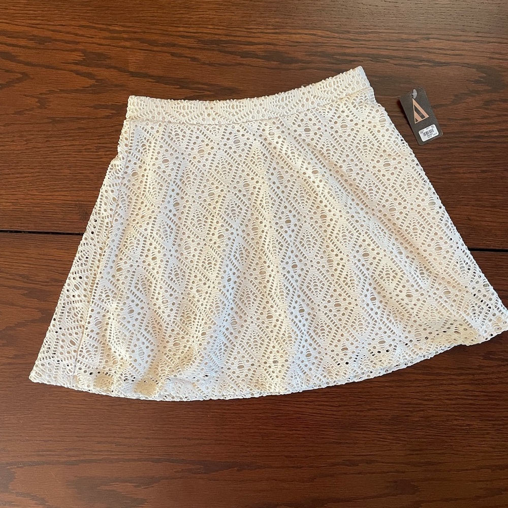 Cape Juby by Aeropostale Mini Eyelet Skirt